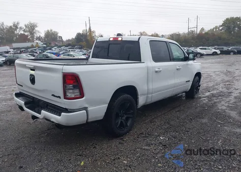 2022 Ram 1500 Big Horn 4X4 5'7 Box из США, поврежденный, VIN 1C6SRFFM1NN314155